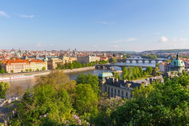 Vltava Nehri ve köprüler Prag