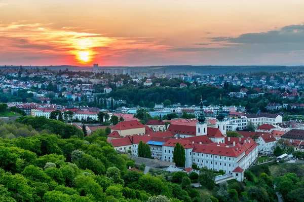 Blick auf das Strahov-Kloster in Prag — Stockfoto
