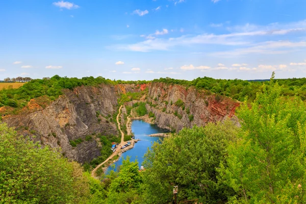 Abandoned Quarry called Big America — Stock Photo, Image