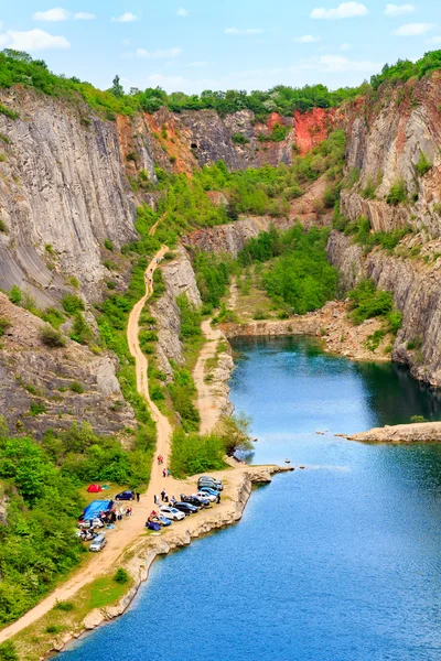 Antigua cantera de cal, Gran América — Foto de Stock