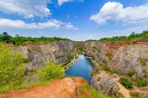 Abandoned Quarry called Big America — Stock Photo, Image