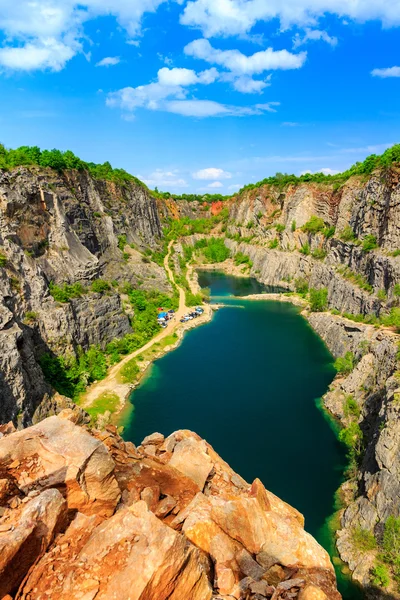 Abandoned Quarry called Big America — Stock Photo, Image