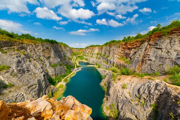 Abandoned Quarry called Big America — Stock Photo, Image