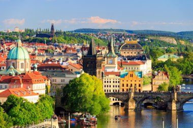 Prague, Çek Cumhuriyeti manzarası