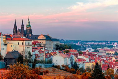 Prag, kale ve St. Vitus Katedrali