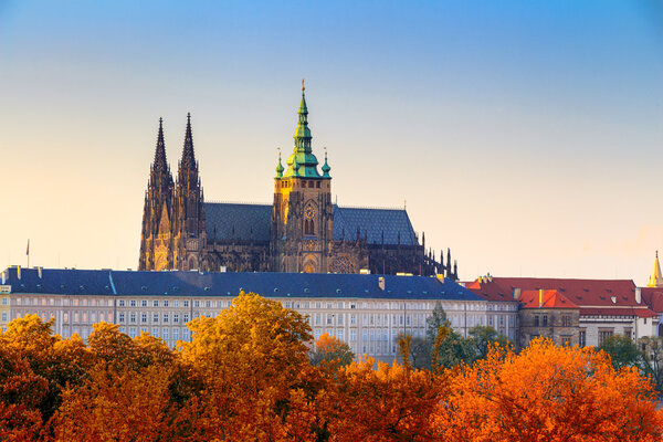 Prague, the Castle and St. Vitus Cathedral
