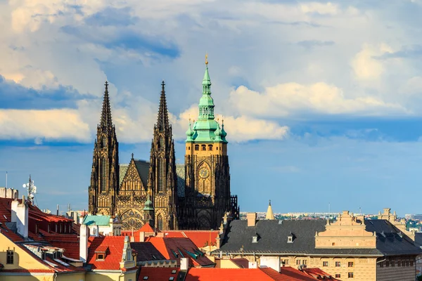 Famosa Catedral de São Vito Praga — Fotografia de Stock