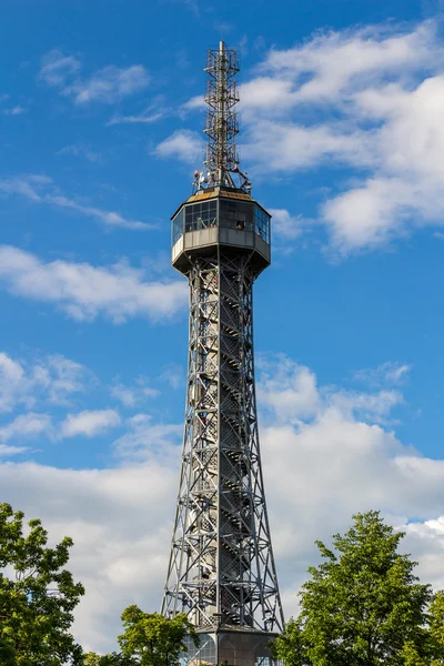 Petrin Lookout Tower (1892) ) — Fotografia de Stock
