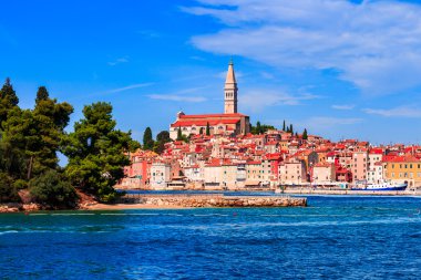 Hırvatistan. Rovinj görünümünü