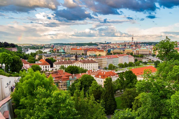 Panorama von Prag, Tschechische Republik — Stockfoto