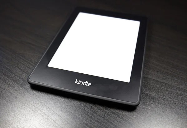 Amazon Kindle e-book reader — Stock Photo, Image