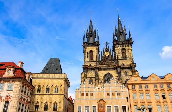 Rynek Starego Miasta w Pradze — Zdjęcie stockowe