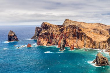 Ponta de Sao Lourenco'nun güzel manzarası
