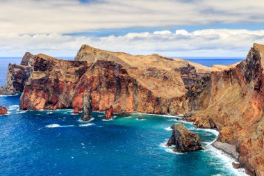 Ponta de Sao Lourenco'nun güzel manzarası