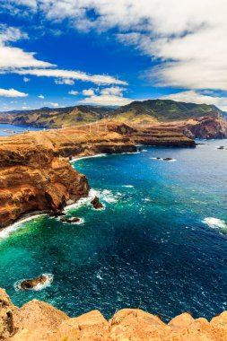 Ponta de Sao Lourenco'nun güzel manzarası