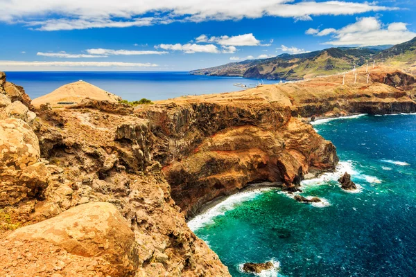 Bela paisagem da Ponta de São Lourenco — Fotografia de Stock