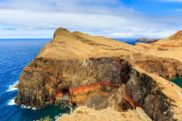 Colorful landscape at Ponta do Sao Lourenco — Stock Photo, Image