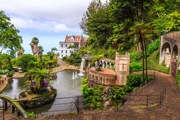 Monte Palace Tropican Garden in Funchal, Madeira island, Portugal — Stock Photo, Image