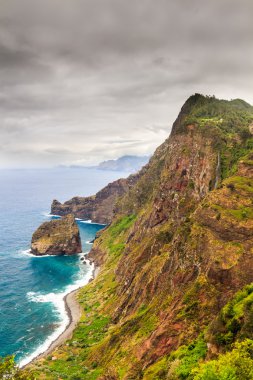 North Coast yatay, dramatik gökyüzü