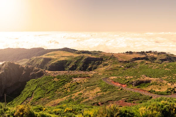 Paisagem em torno do Pico do Arieiro — Fotografia de Stock