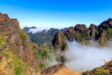 Madeira yakınındaki dağ kalbinde