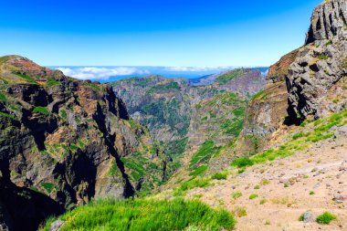 Madeira yakınındaki dağ kalbinde