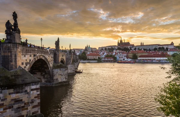 Estate Praga panorama — Foto Stock