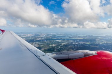 Pencere görünümü form uçak