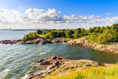 Bir yaz günü Suomenlinna. 