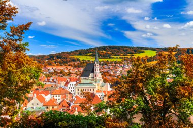 Eski kasabada havadan görünümü