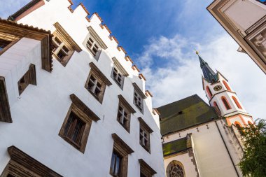 Çek Cumhuriyeti'nde Cesky Krumlov şehri