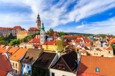 Çek Cumhuriyeti'nde Cesky Krumlov şehri