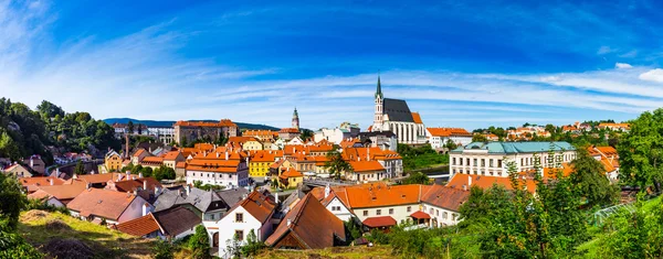 Cesky Krumlov cidade em República Checa — Fotografia de Stock
