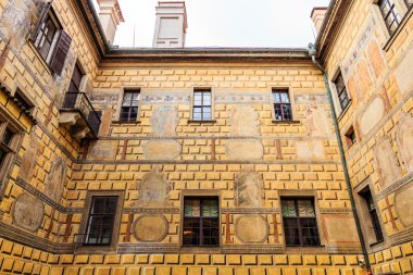 Cesky Krumlov içinde Ortaçağ Kalesi