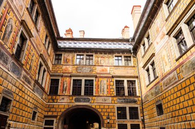 Cesky Krumlov içinde Ortaçağ Kalesi