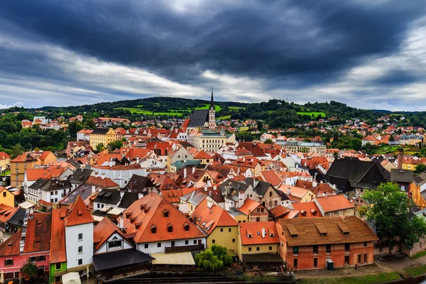 Cesky Krumlov stad i Tjeckien — Stockfoto