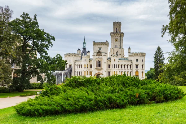 Castelo Hluboka nad Vltavou na República Checa — Fotografia de Stock