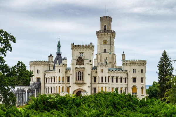 Burg hluboka nad vltavou in der Tschechischen Republik — Stockfoto