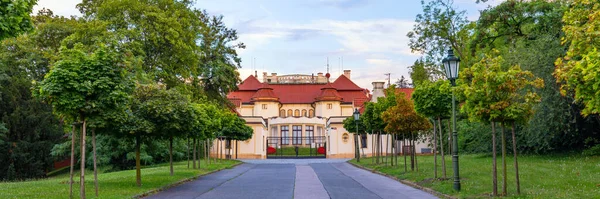 Praga Chequia Junio 2018 Villa Kram Residencia Oficial Del Primer — Foto de Stock