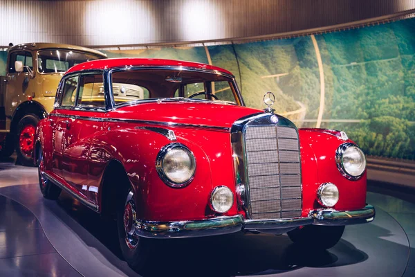 Stuttgart Tyskland Oktober 2019 Historiska Mercedes Bilar Som Förknippas Med — Stockfoto