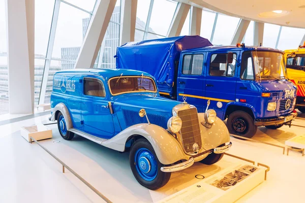 Stuttgart Allemagne Octobre 2019 Les Voitures Mercedes Historiques Associées Marque — Photo