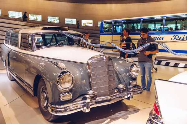 Stuttgart Allemagne Octobre 2019 Les Voitures Mercedes Historiques Associées Marque — Photo