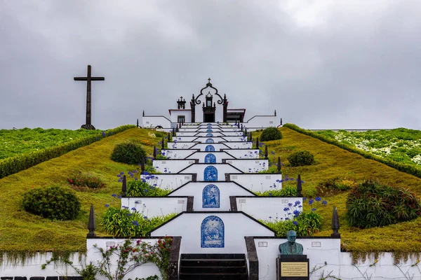 Vila Franca Campo Portugal Ermida Nossa Senhora Paz Capela Nossa — Fotografia de Stock