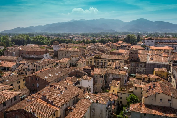 Vista de la ciudad italiana Lucca —  Fotos de Stock