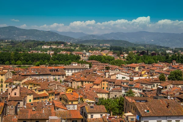 이탈리아 마을 루카 보기 — 스톡 사진
