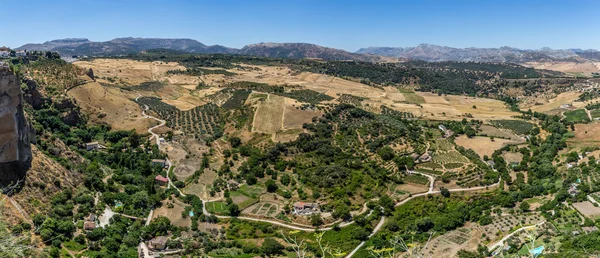 Andalucía paisaje, campo y roca — Foto de Stock