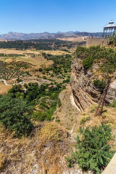 Andalucía paisaje, campo y roca — Foto de Stock