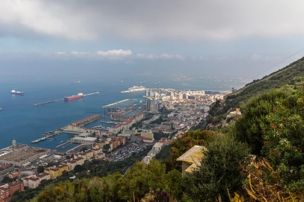 Cebelitarık, yukarı kayaya — Stok fotoğraf