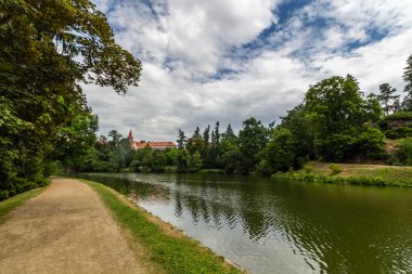 Park Pruhonice yakınındaki Prag, Çek Cumhuriyeti