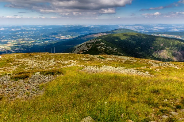 Pohoří na šířku — Stock fotografie